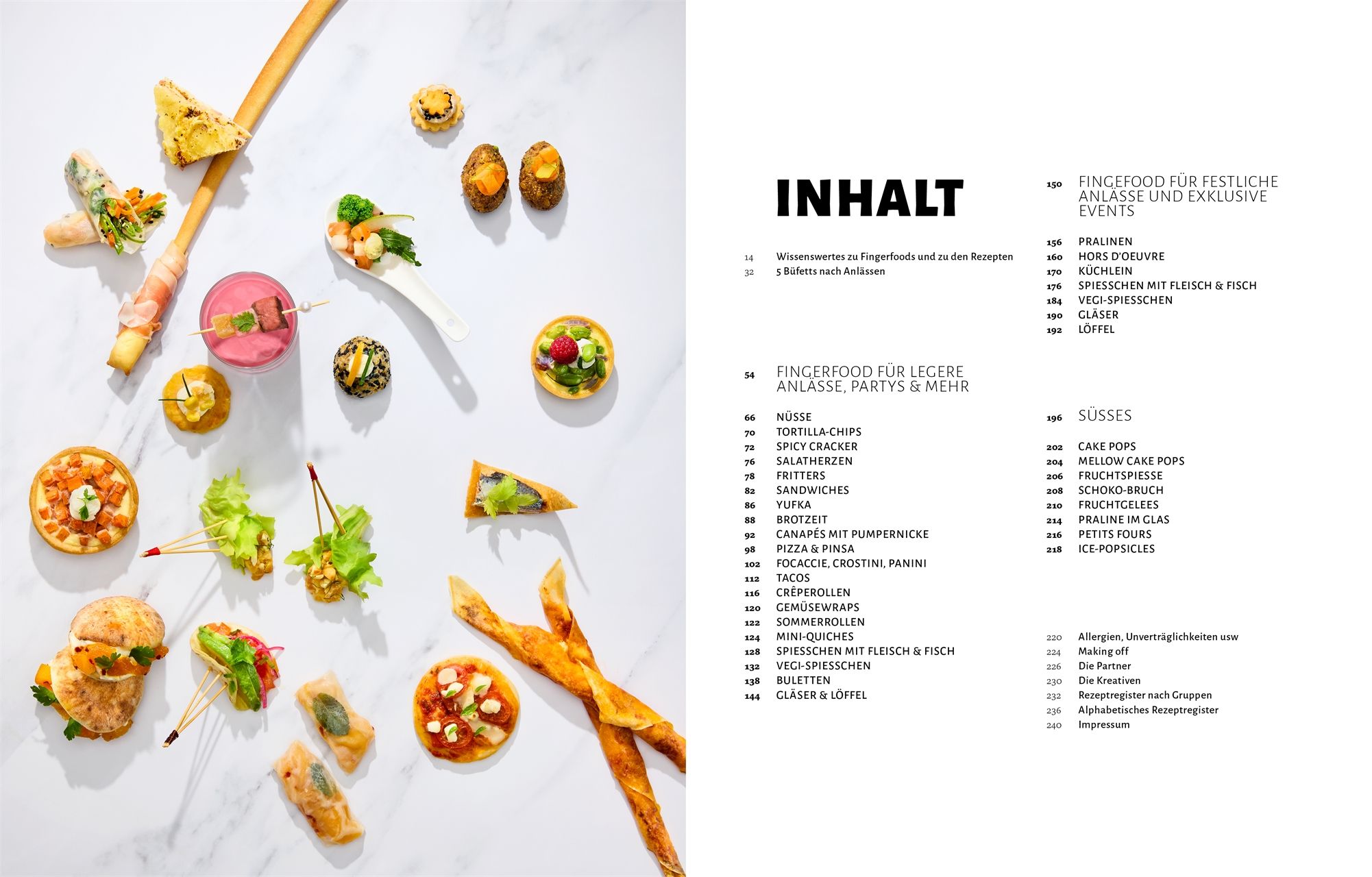Fingerfood: Über 200 Profirezepte für alle Anlässe