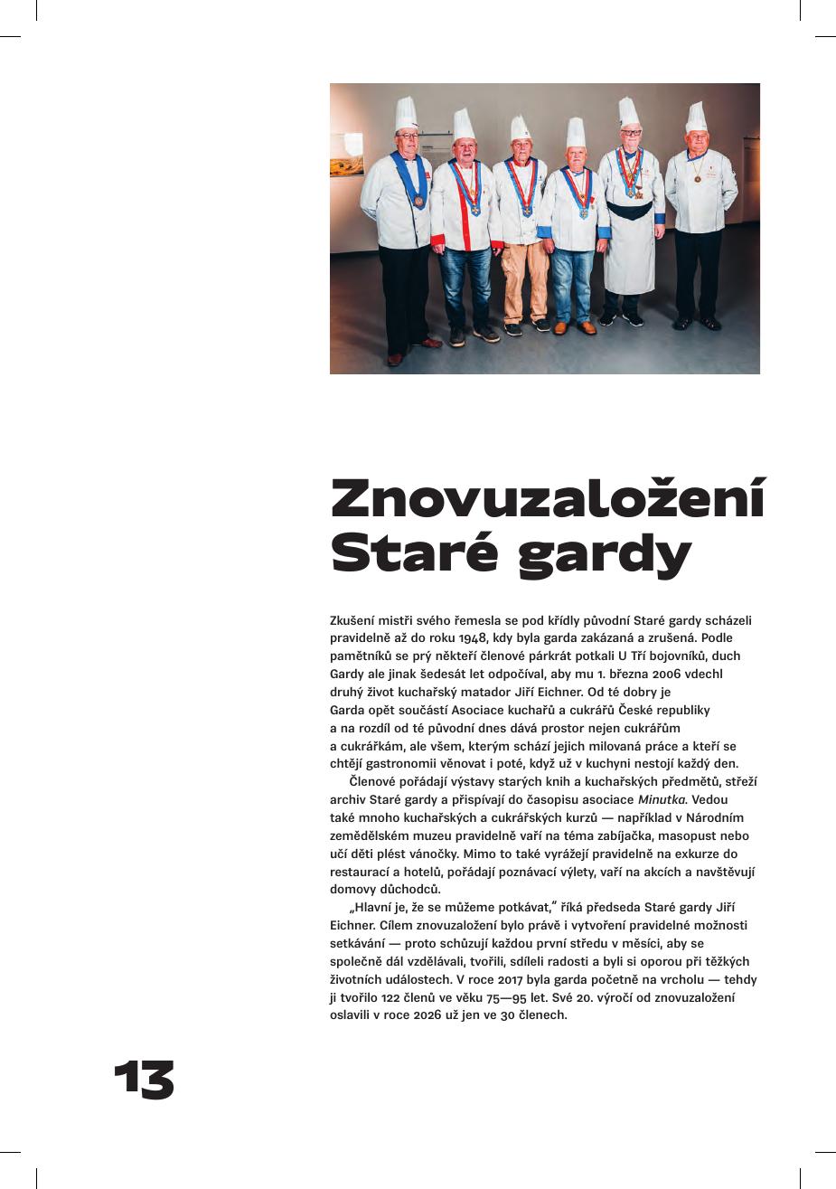 Stará garda: Recepty a příběhy, které by neměly zůstat zapomenuty